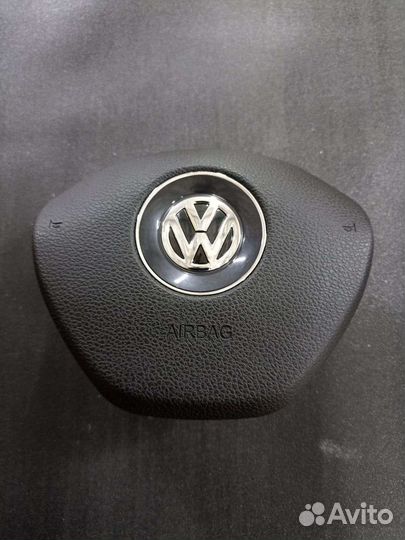 Накладка на руль (муляж) на Volkswagen polo рест