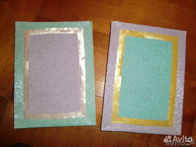 Фотоальбомы, оформленные бисером