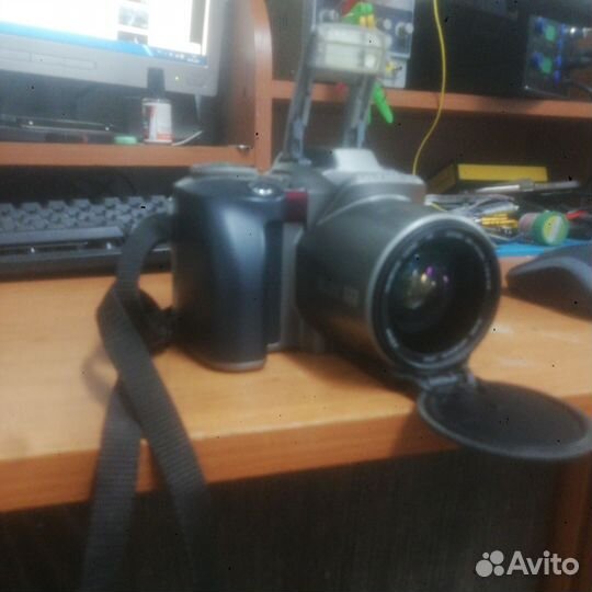 Плёночный фотоаппарат olympus