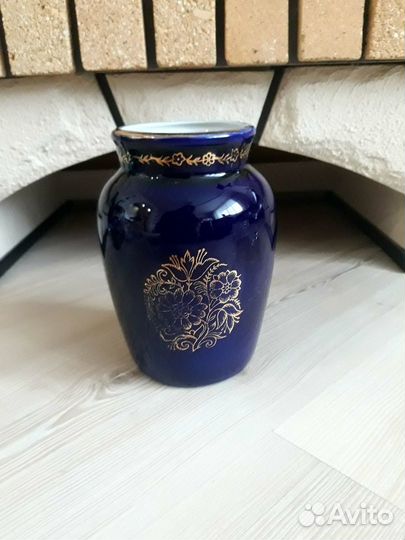 Вазочка кобальтовая лфз прелесть