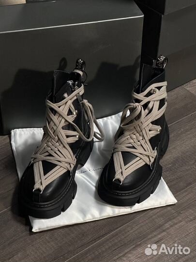 Кеды Rick Owens x Dr Martens