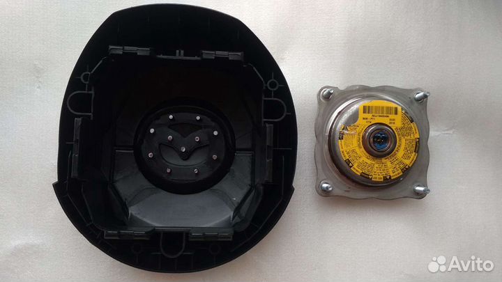 Подушка безопасности Мазда 6 2013+ (патрон+крышка)