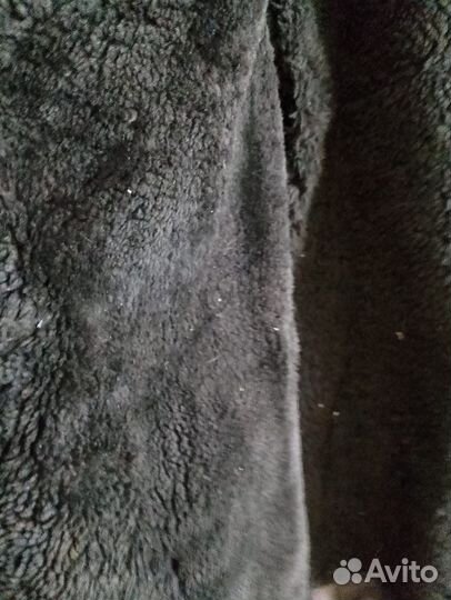 Кожаная куртка мужская зимняя