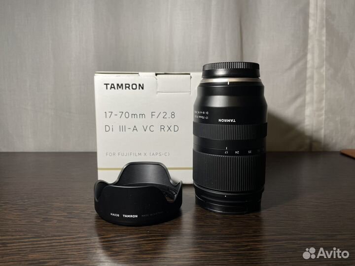 Tamron 17-70mm f 2.8 Di lll-A VC RXD for Fujifilm