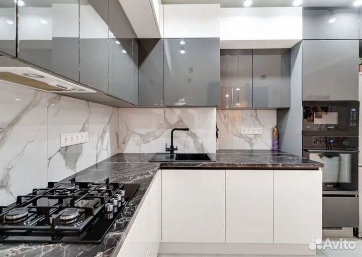 Кухня Белая на заказ собственное производство