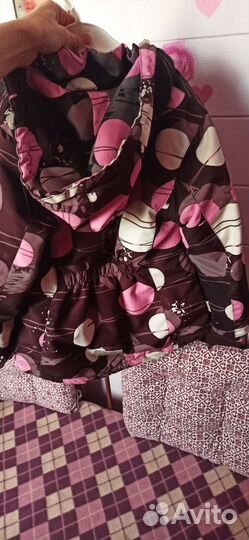 Куртка для девочки весна-осень 128 см