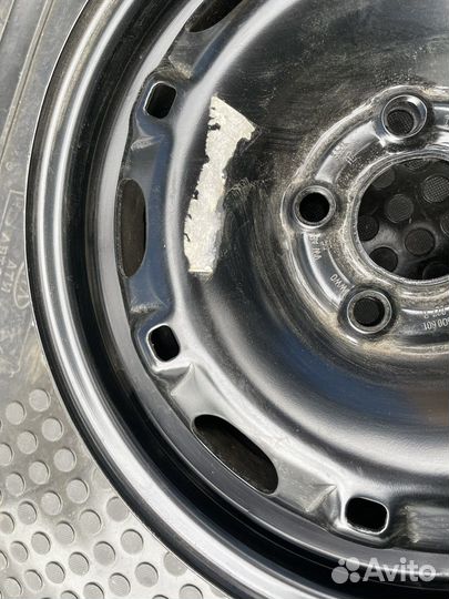 Диск штамп Новый Оригинал Volkswagen Polo