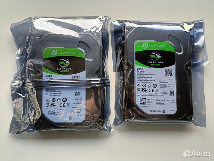 Жесткий диск Seagate BarraCuda 500гб (ST500DM009)