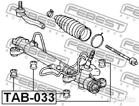 Сайлентблок рулевой рейки