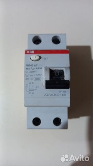 Узо 2п 40А ABB