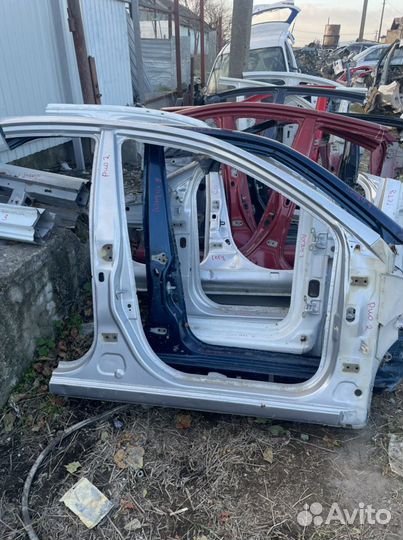 Порог правый со стойкой kia rio 2