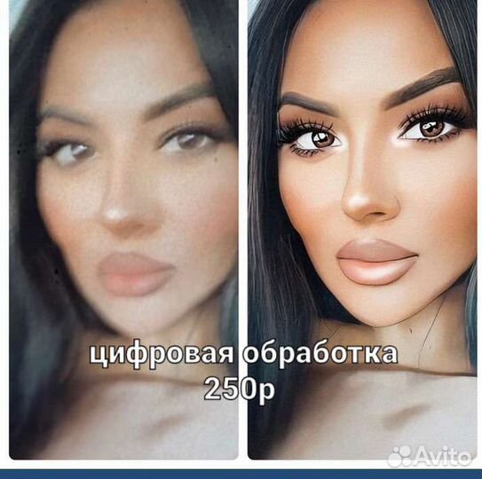 Портрет на холсте по фото