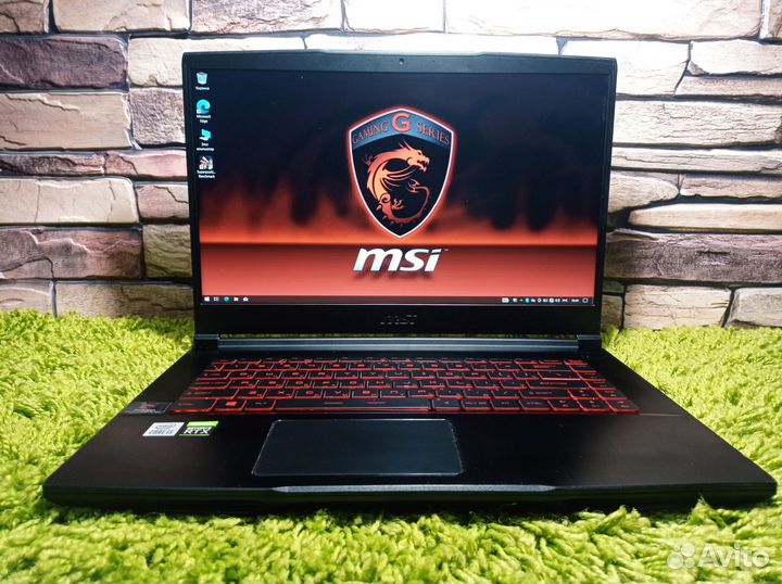 Мега Игровой MSi Core i5-10200H 8Gb NVMe RTX 3060