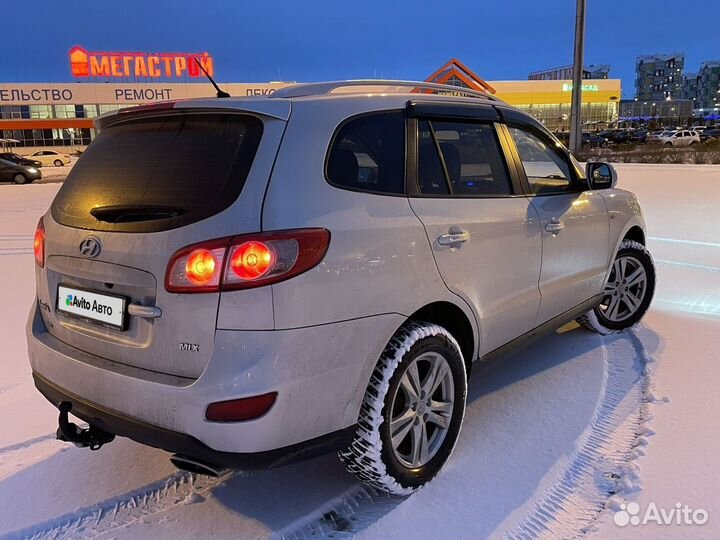 Hyundai Santa Fe 2.2 AT, 2011, 188 600 км