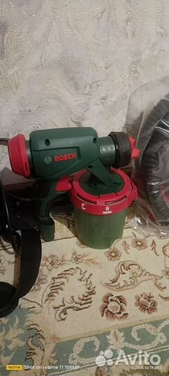 Краскопульт электрический bosch