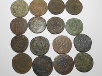 Царские медные монеты 18-19в