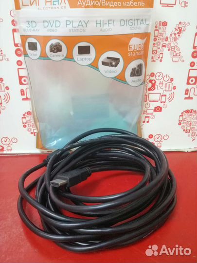 Кабель hdmi 5m Орбита кгн06