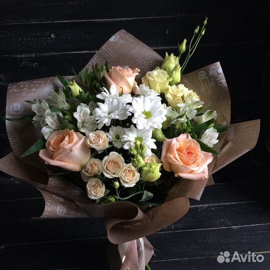 Букет цветов 047