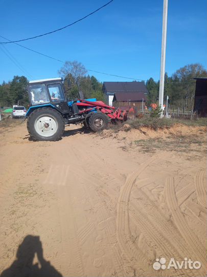 Услуги трактора мтз