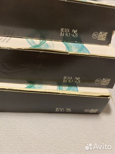 Линзы однодневные -4.25 Clariti 1 day 286шт