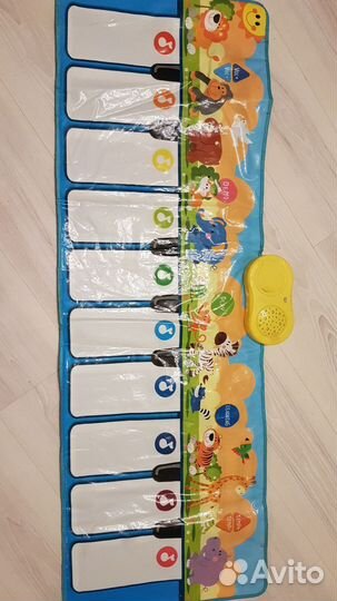 Музыкальный коврик пианино