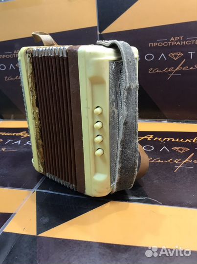 Игрушка детская гармонь СССР