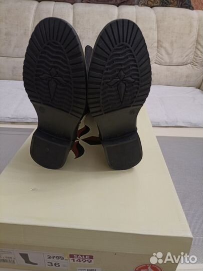 Сапоги новые демисезонные 36р
