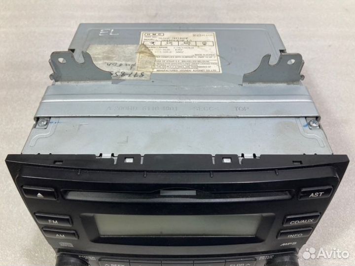 Магнитола Hyundai Elantra Hd седан G4FC 2009