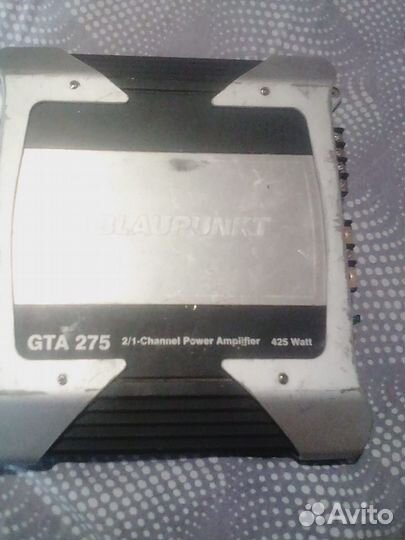 Усилитель 2х канальный blaupunkt GTA 275