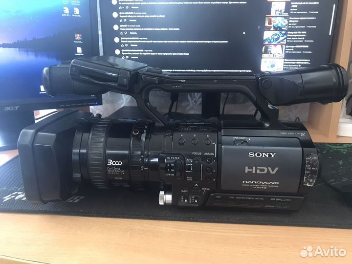 Видеокамера sony hdr z1e