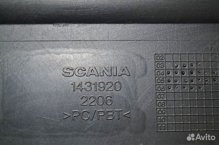 Корпус фары, левый scania P-series (01.04)