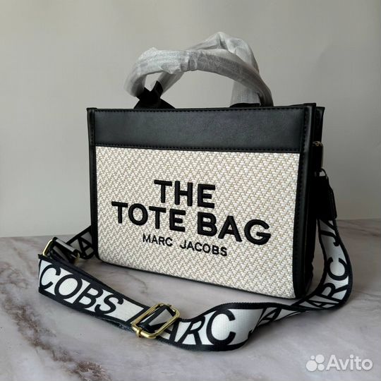 Сумка The Tote Bag Marc Jacobs черного-белого цвет