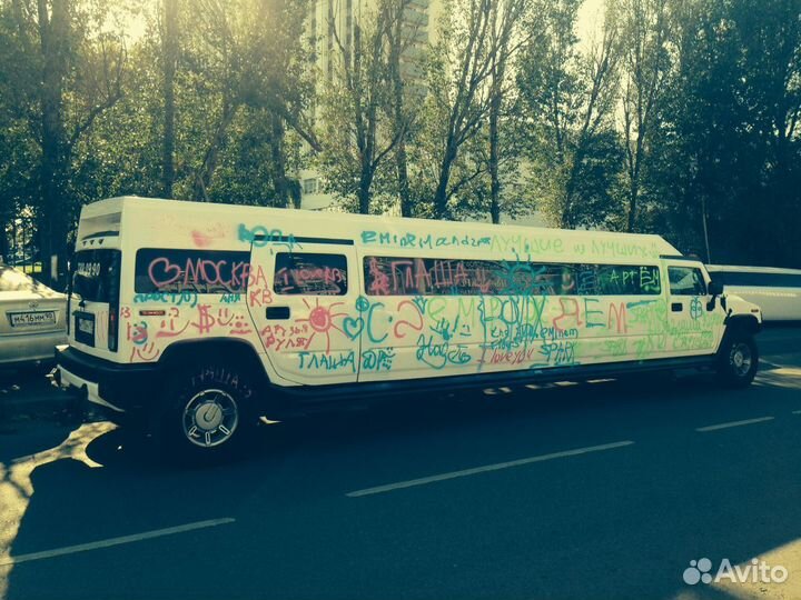 Детский день рождения в лимузине