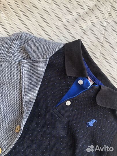 Пиждак для мальчика 86-92 + поло 92 waikiki