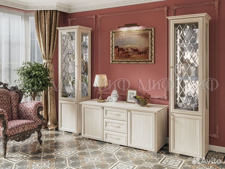 Модульная гостиная в винтажном стиле