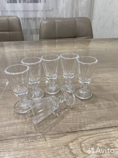 Рюмка лафитники хрустальная