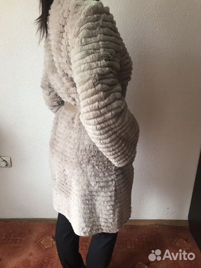 Шуба из кролика (стриженая)