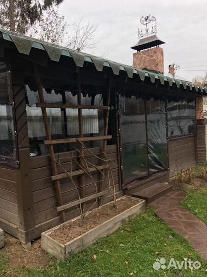 Мягкие окна для террасы