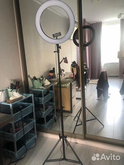 Кольцевая Лампа 36см Профессиональная Яркая