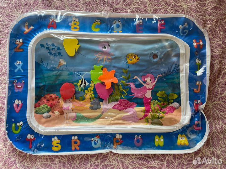 Коврик водный надувной