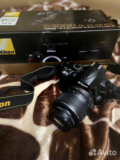 Зеркальный фотоаппарат nikon d3000