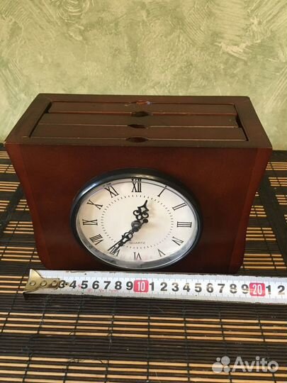 Часы деревянные фотоальбом