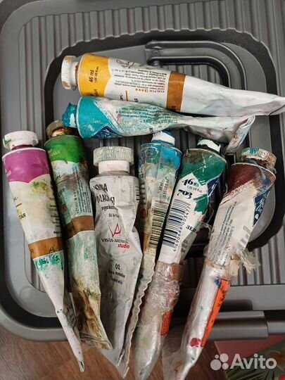 Краски масляные художественные