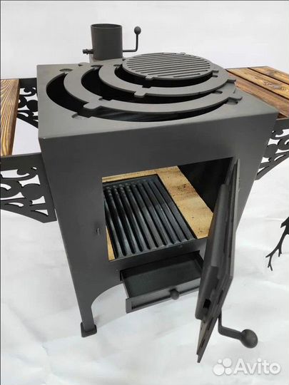 Печь под казан