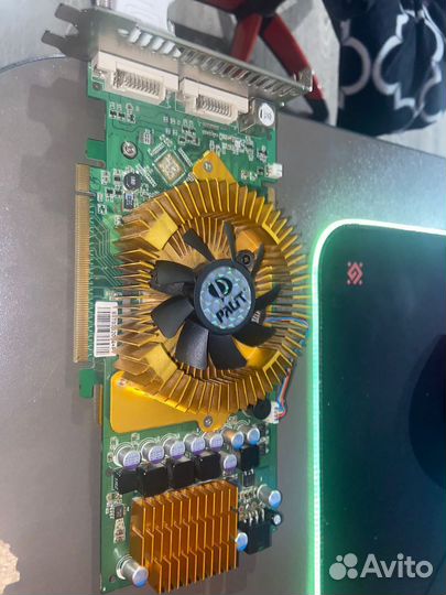 Видеокарта palit 1gb