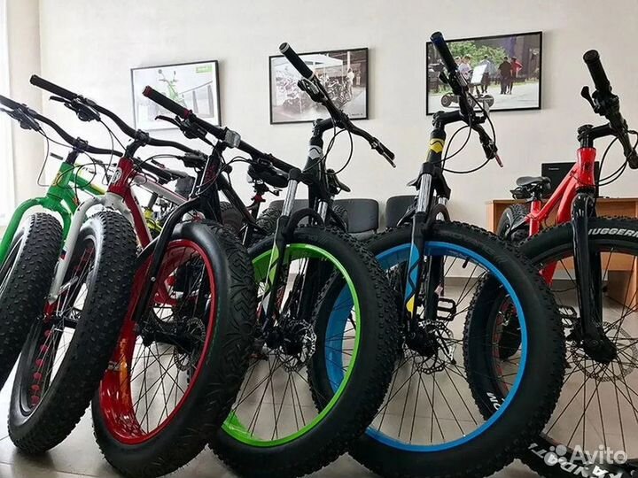 Фэтбайк велосипед скоростной - новые