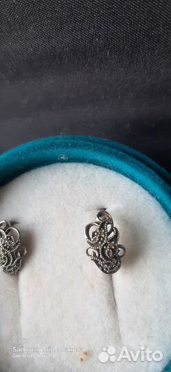 Серьги серебро 925*