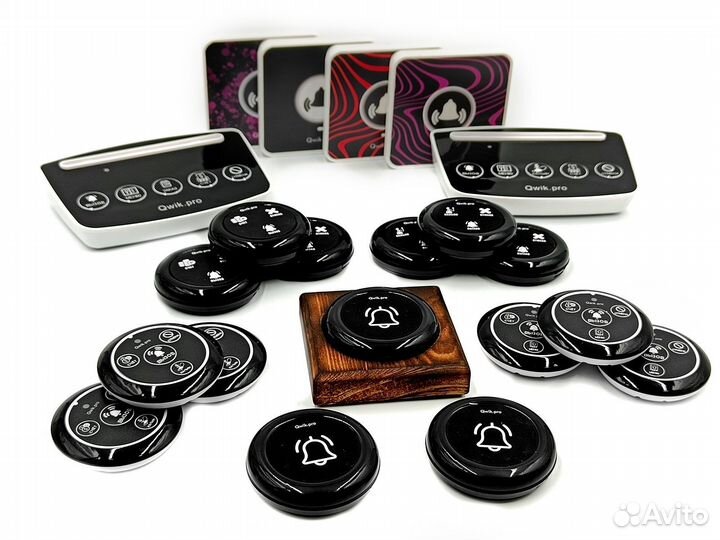 Кнопки вызова персонала, официанта и подставки