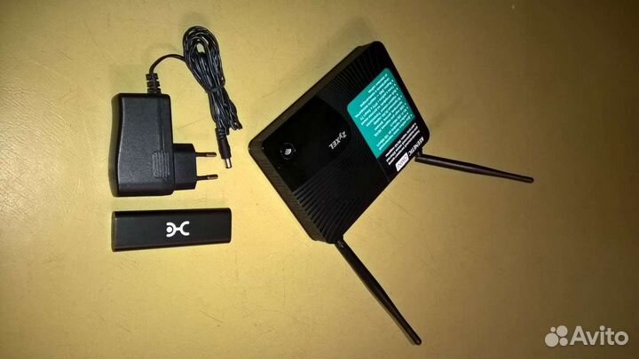 Модем 4G Yota с настроенным WiFi роутером omni