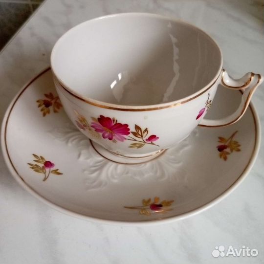 Чайные пары вербилки клеймо с 1940-1954 гг